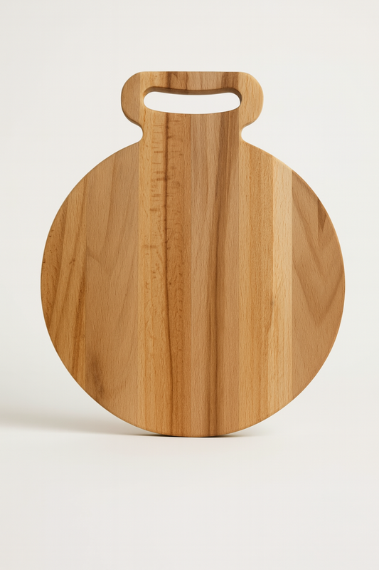 Borrelplank Rond dorp Maas en Waal - Gepersonaliseerde beukenhouten Serveerplank