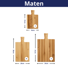 Borrelplank met eigen logo | Gegraveerd relatiegeschenk