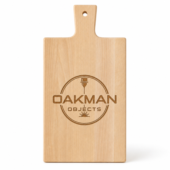 Borrelplank met logo en tekst | Gepersonaliseerd bedrijfscadeau