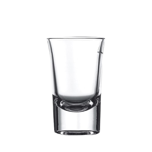 Een gegraveerd shotglaasje met een uniek logo, perfect voor persoonlijke borrelmomenten. Het glaasje is gemaakt van hoogwaardig, vaatwasbestendig glas, heeft een inhoud van 3.5cl en een hoogte van 7cm. Ideaal als bijzonder cadeau of voor eigen gebruik, geleverd binnen 3 werkdagen OakMan Objects.